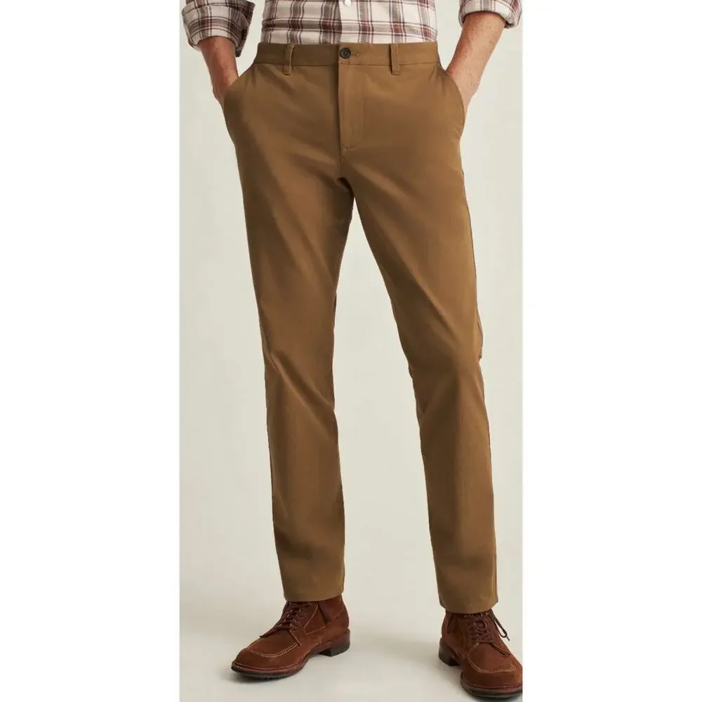 Bonobos The Chino 2.0 Stretch Washed Athletic Fit 36(38)X30(28) Nuthatch Gold
